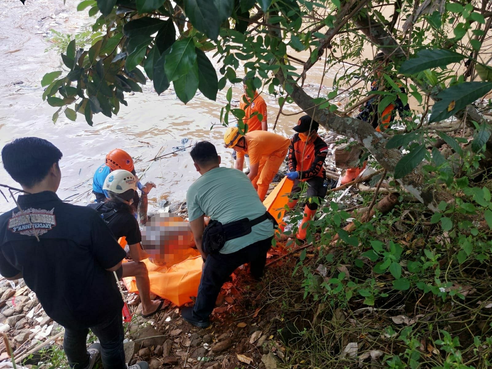 Mayat Pria Ditemukan Mengambang di Sungai Citanduy