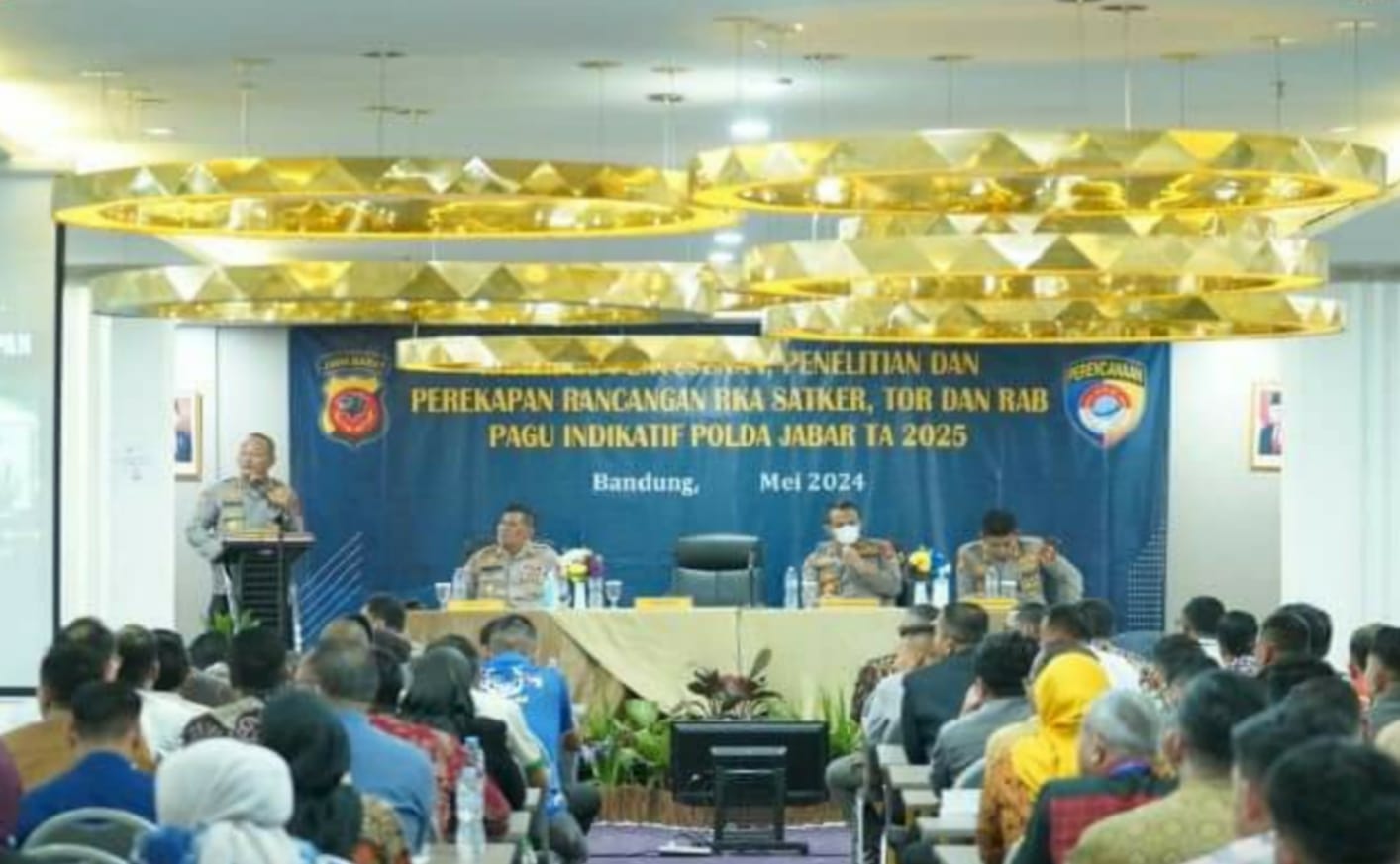 Karo Rena Polda Jabar Pimpin Rakernis Penyusunan